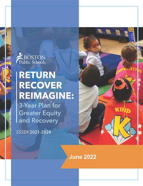 Cover page for the ESSER 3-year Plan